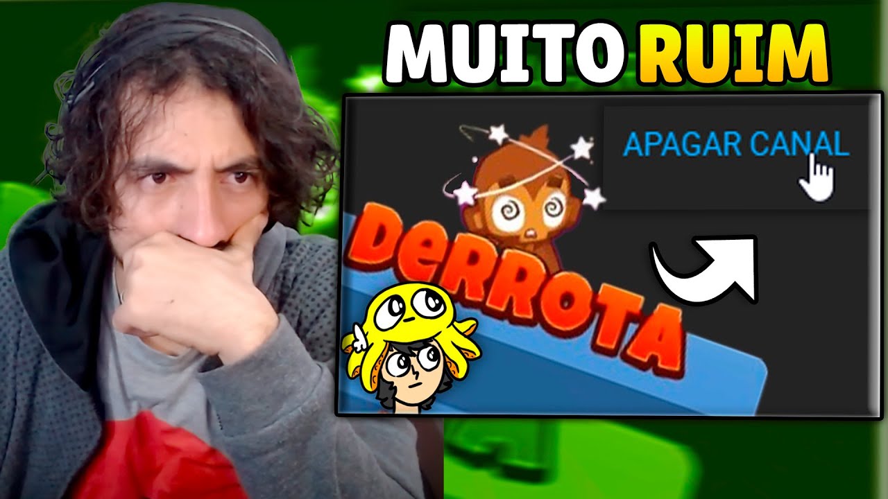 se eu perder apago o canal (sério acredite nao é uma piadoca) - SAIKO  | Leozin React