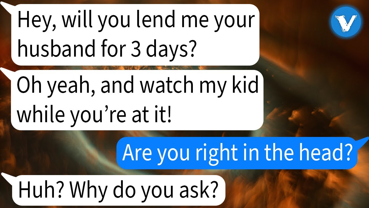 【Apple】My friend asked if she could borrow my husband for 3 days. I said no, but then…
