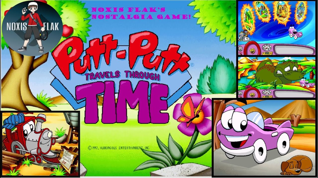 Putt Putt travels through time (1997): Full Playthrough