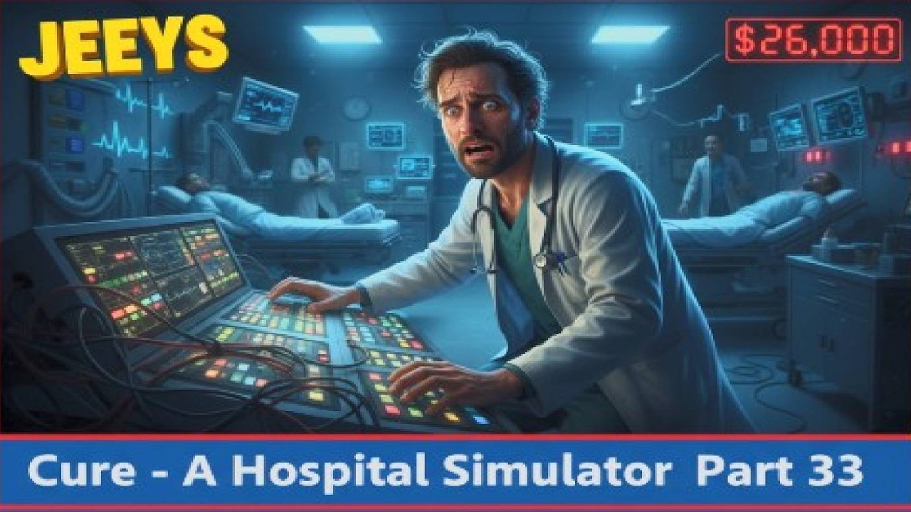 CAN WE HIT THE GOAL?🏥The X-RAY Breakthrough! Cure-A Hospital SIM Part 33 #videogame #ohhaiyo #jeeys