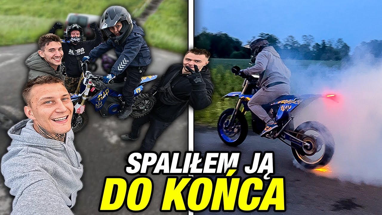 JESZCZE NIGDY TAK NIE SPALIŁEM OPONY 🔥 #dailyvlog 9