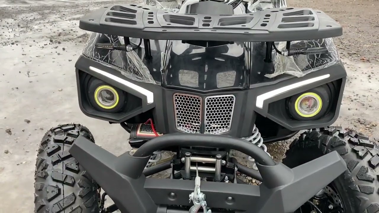 #Электроквадроцикл IKINGI 3000W‼️ 60V40Ah⚡️#OffRoad 🔥 Запас до 50 км. Валит до 60 км/ч