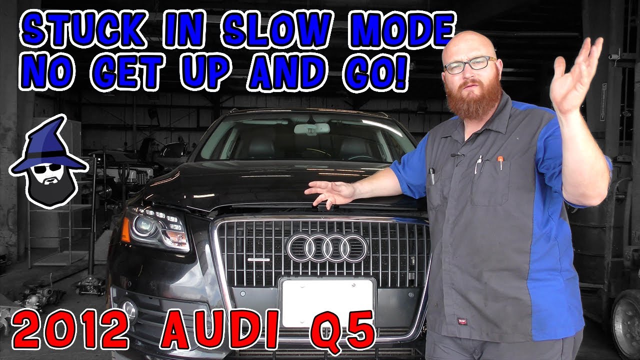 Застрял в режиме SLOOOOOW! CAR WIZARD нашёл проблему на этом Audi Q5 2012 года с 2-литровым 4-цил...