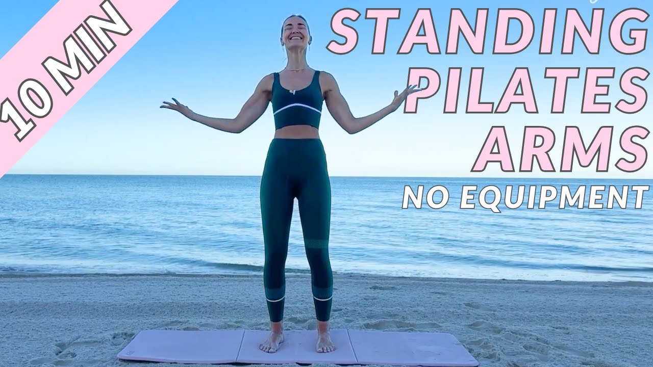 10-минутный пилатес для укрепления рук стоя // Тренировка рук стоя в домашних условиях