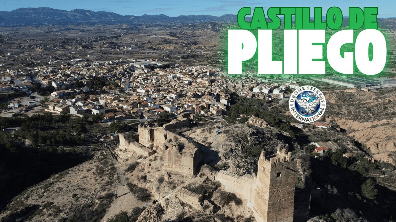 Castillo de Pliego (Murcia, Spain) drone