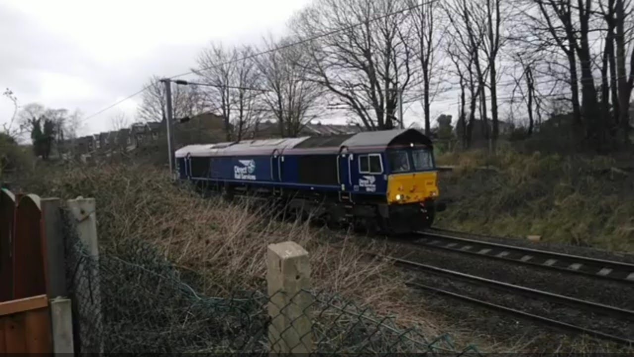DRS 66430, 66427, 66755 with a nice 5 tone and 66068 EWS
