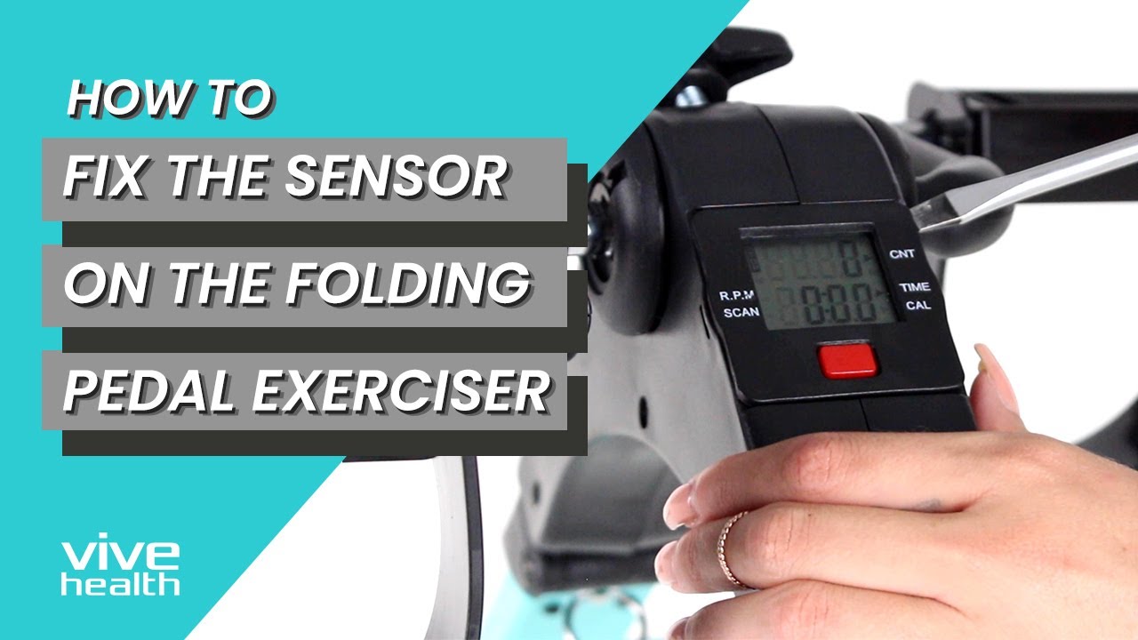 How to Fix the Sensor on the Folding Pedal Exerciser