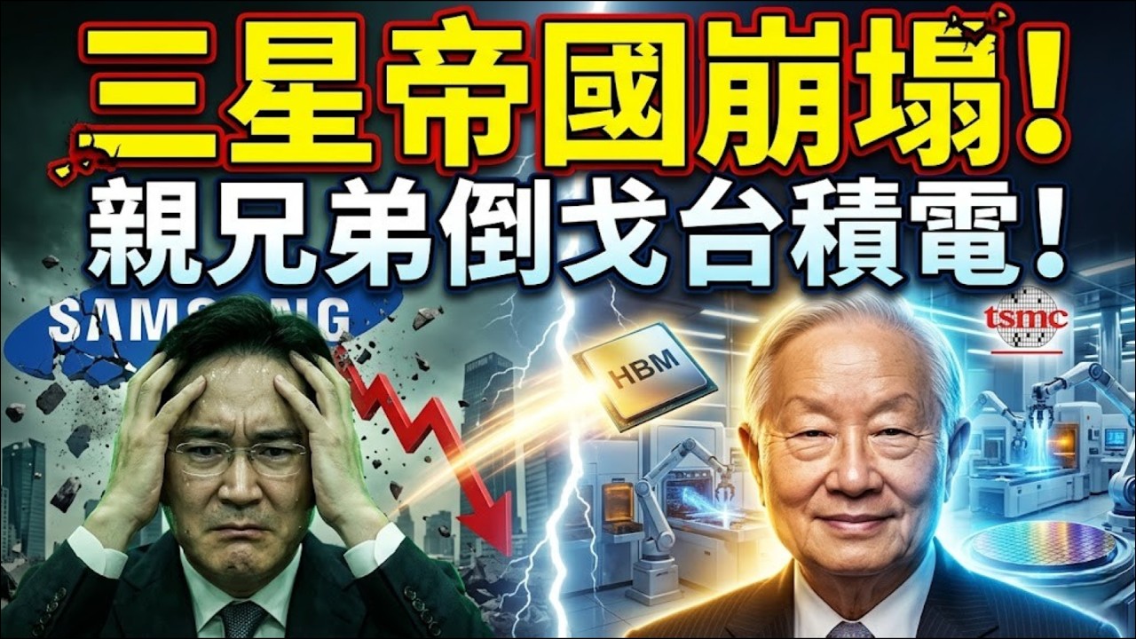 三星帝國崩塌！親兄弟海力士投奔台積電，背後真相讓人毛骨悚然