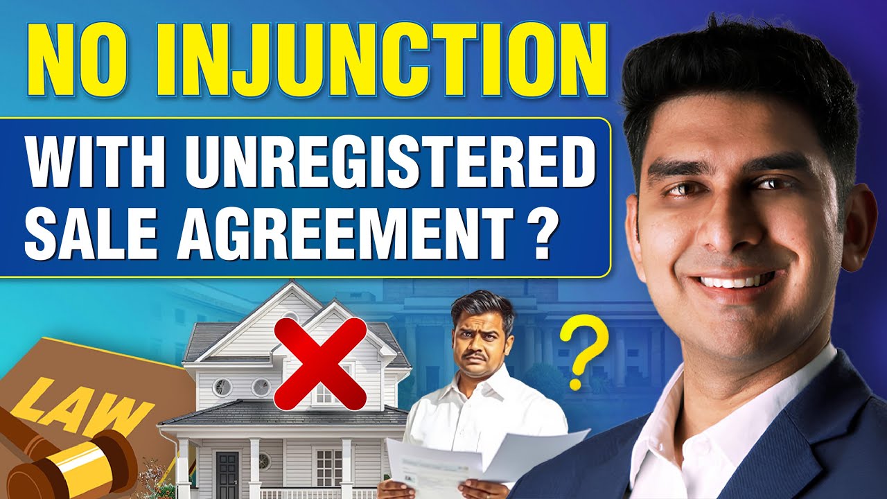 No Injunction with Unregistered Agreement of Sale?