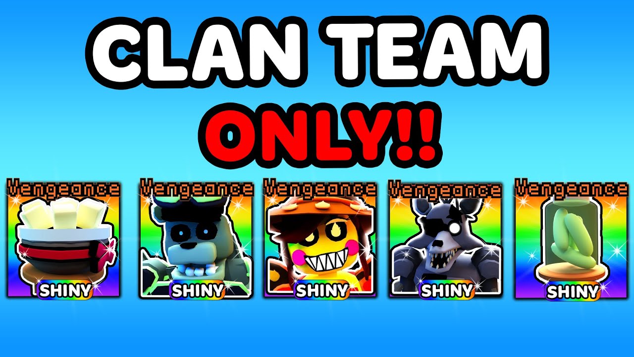 I ONLY USED TOP CLAN SHINY VENGEANCE UNITS!!!! PART 2 FNTD (Five Nights TD)