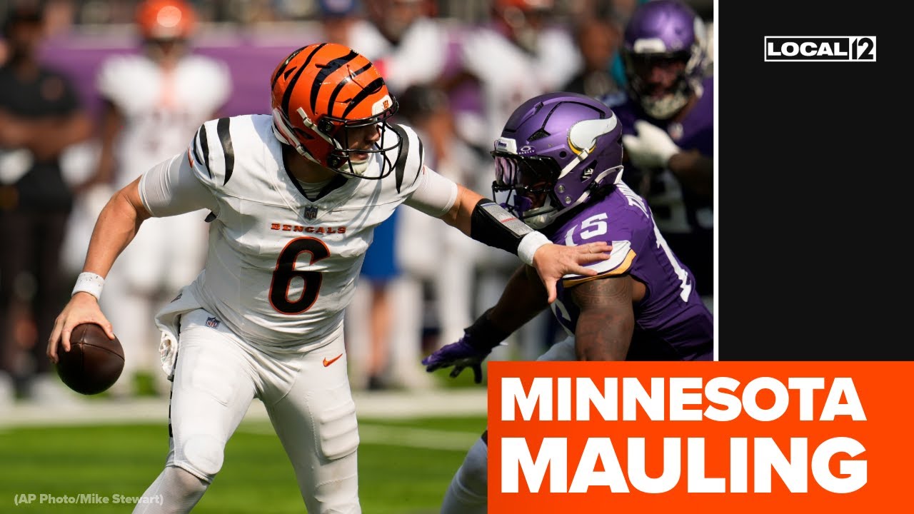 Bengals embarrassed in Minnesota