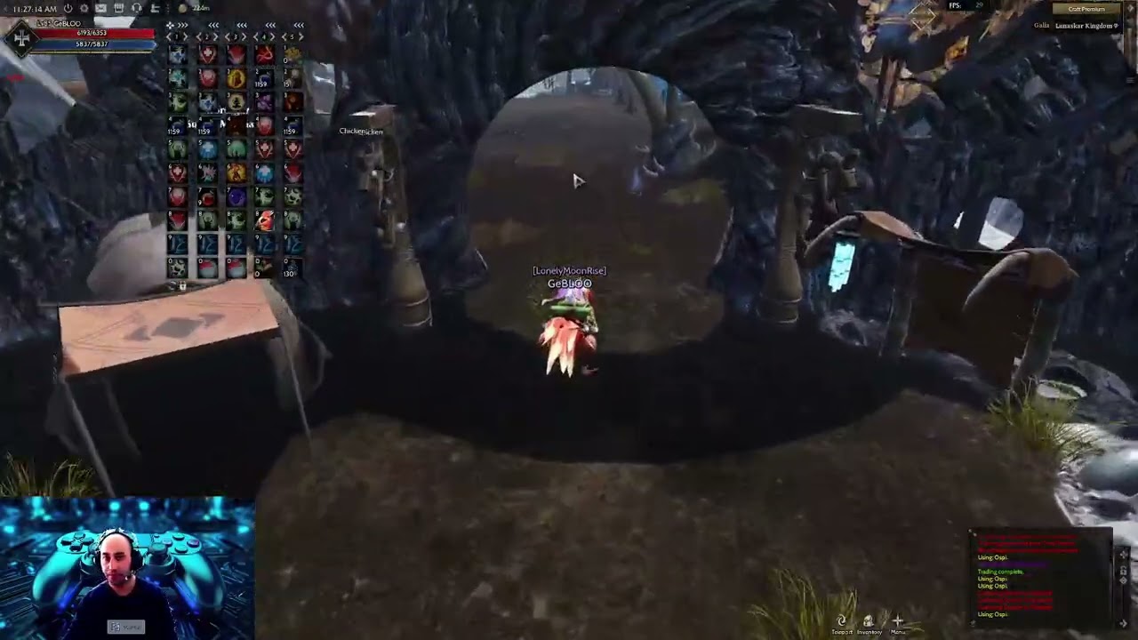 Rise Online  lunaskar kingdom Skinning Deri Rotasyonu