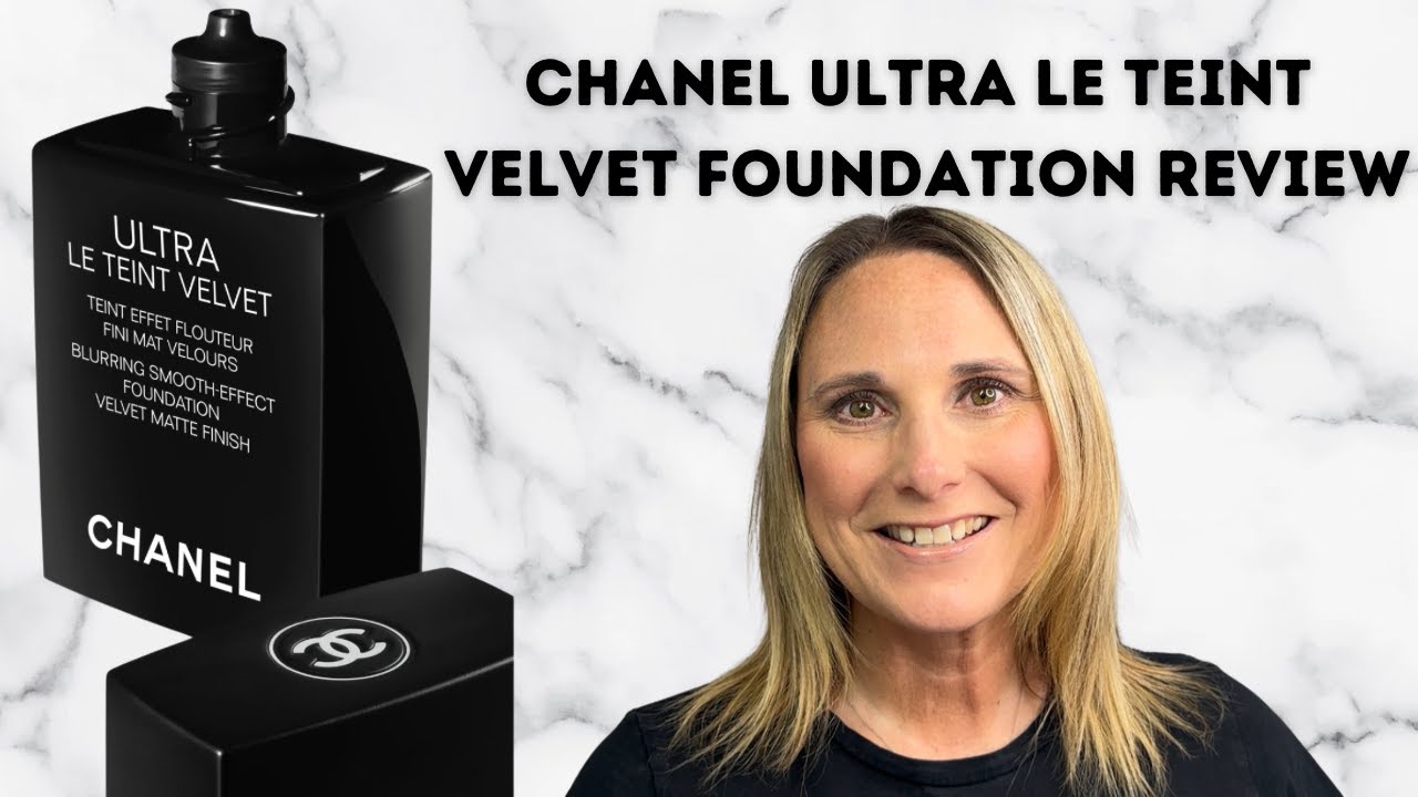 CHANEL Ultra le Teint Velvet Foundation 🌟 Is This Foundation Good For Mature Skin? 🌟
