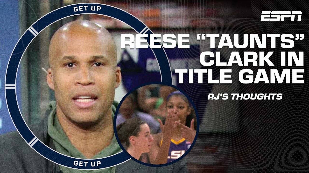 Richard Jefferson's thoughts on Angel Reese 'taunting' Caitlin Clark | Get Up