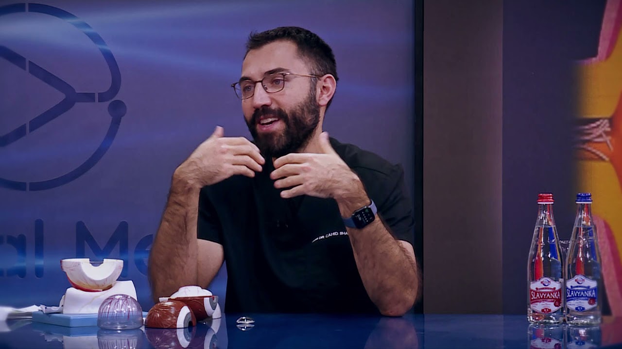 Mirvari suyu əməliyyatı zamanı istifadə olunan linzalar.