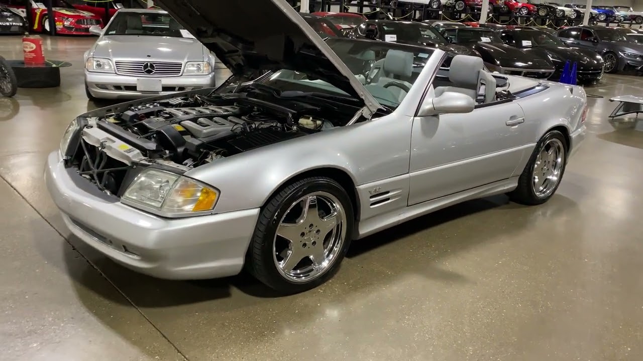 2002 Mercedes Benz SL600 in Silver