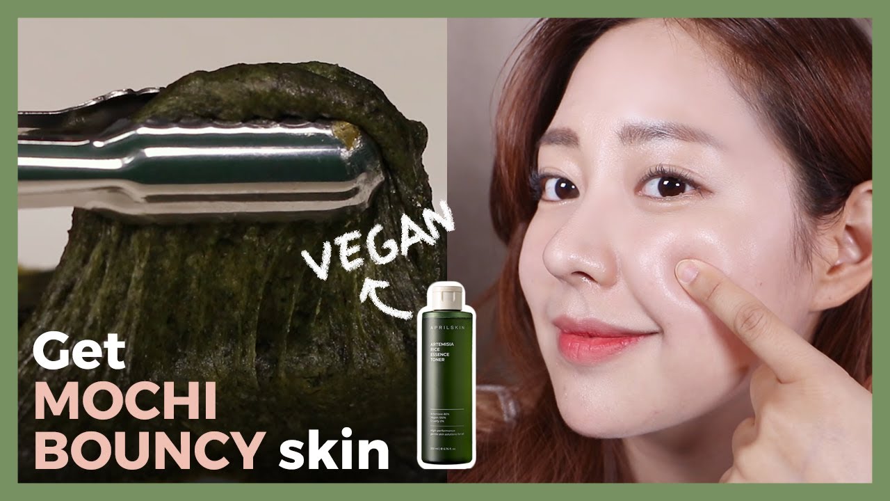 Get MOCHI-BOUNCY skin🍡 with APRILSKIN Artemisia Rice Toner | APRILSKIN US