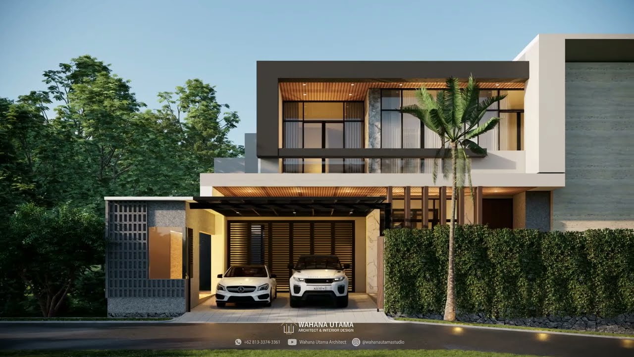 Desain Rumah Mewah Lahan 33x36 Di Cilandak