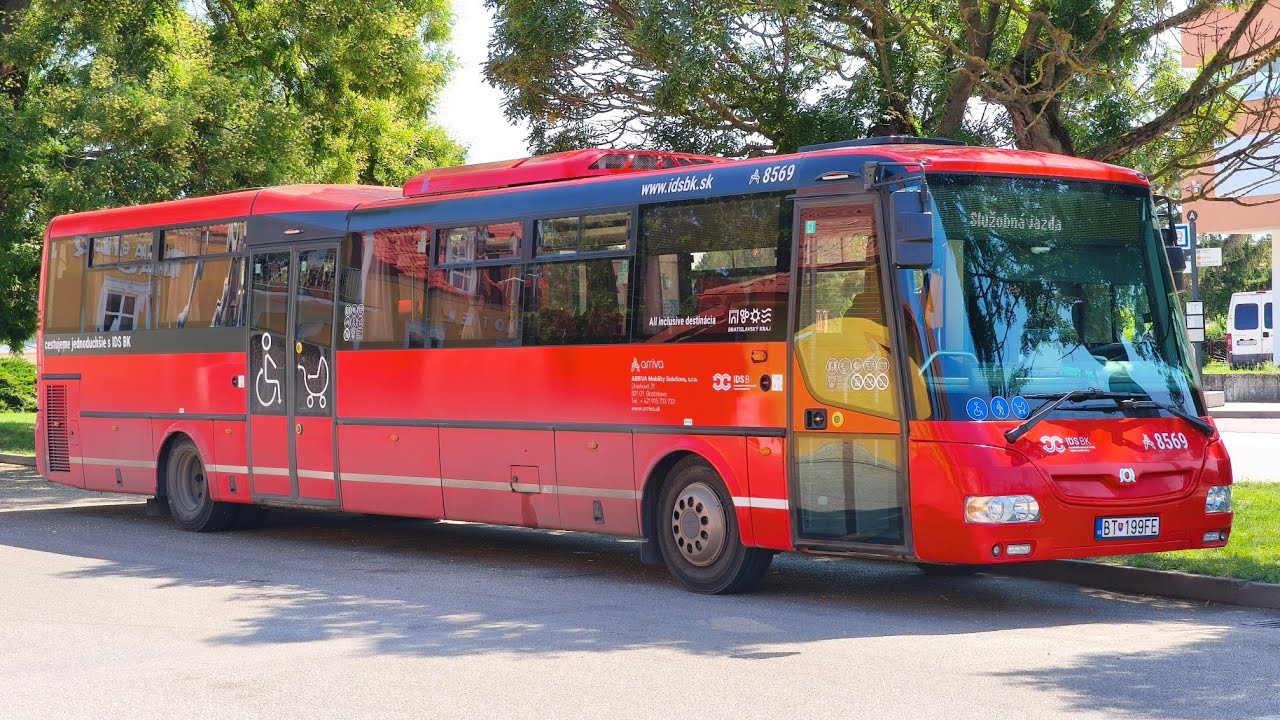 SOR CN 12,3 • BT-199FE, #8569 • Arriva Mobility Solutions | RAD Bratislavský kraj