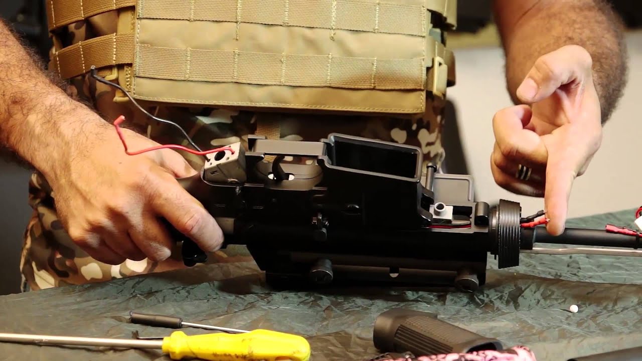 GM Tático Reviews - Como desmontar um Airsoft / AEG