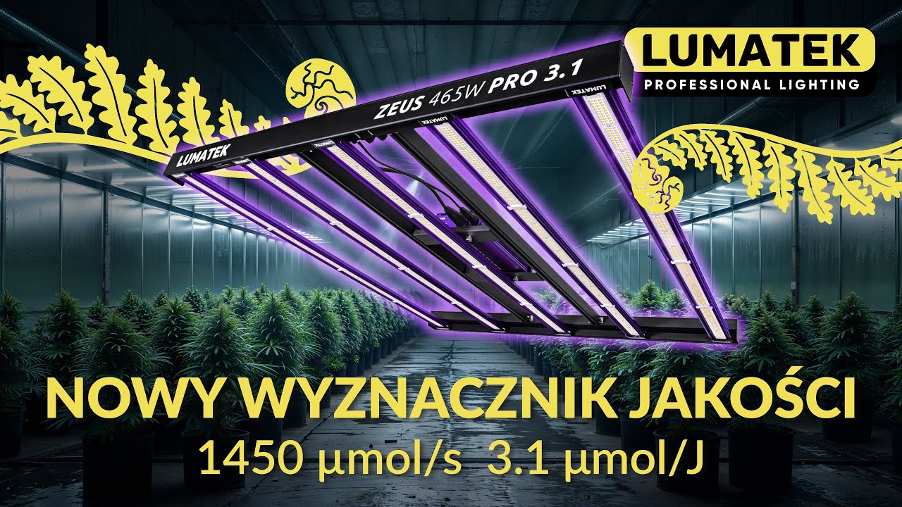 🔥 NOWOŚĆ! Luma Tech Zuse 465W 3.1 Pro LED &ndash; Rewolucja w Uprawie! 🔥