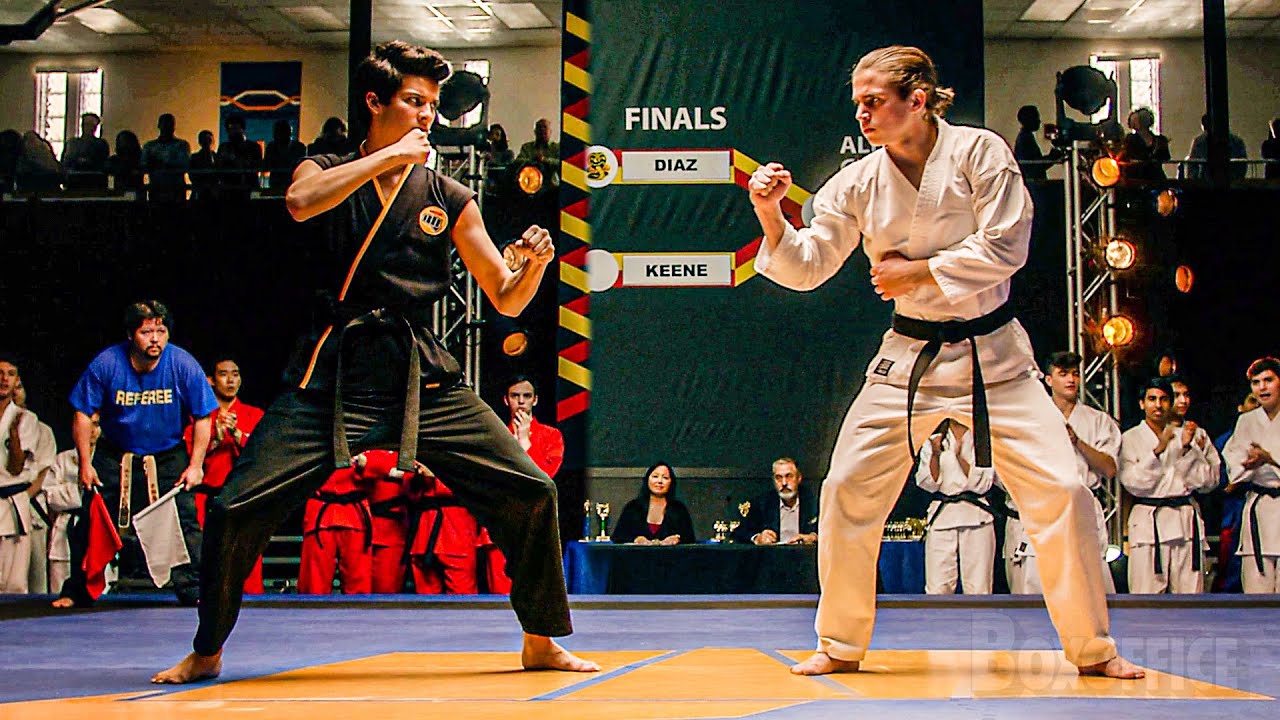 Karate Championship Finals: Miguel VS Robby | Cobra Kai | CLIP