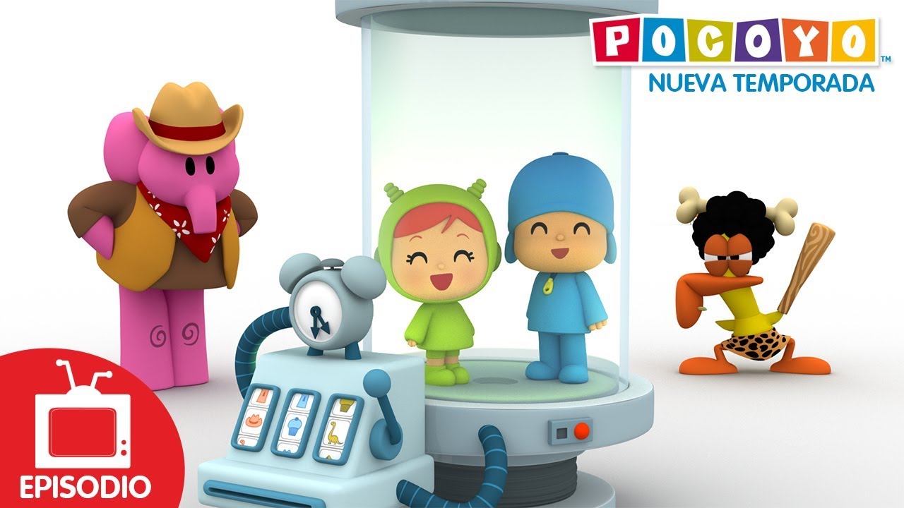 ⌚️ POCOYÓ en ESPAÑOL - Regreso al pasado [4x14] | CARICATURAS y DIBUJOS ANIMADOS para niños