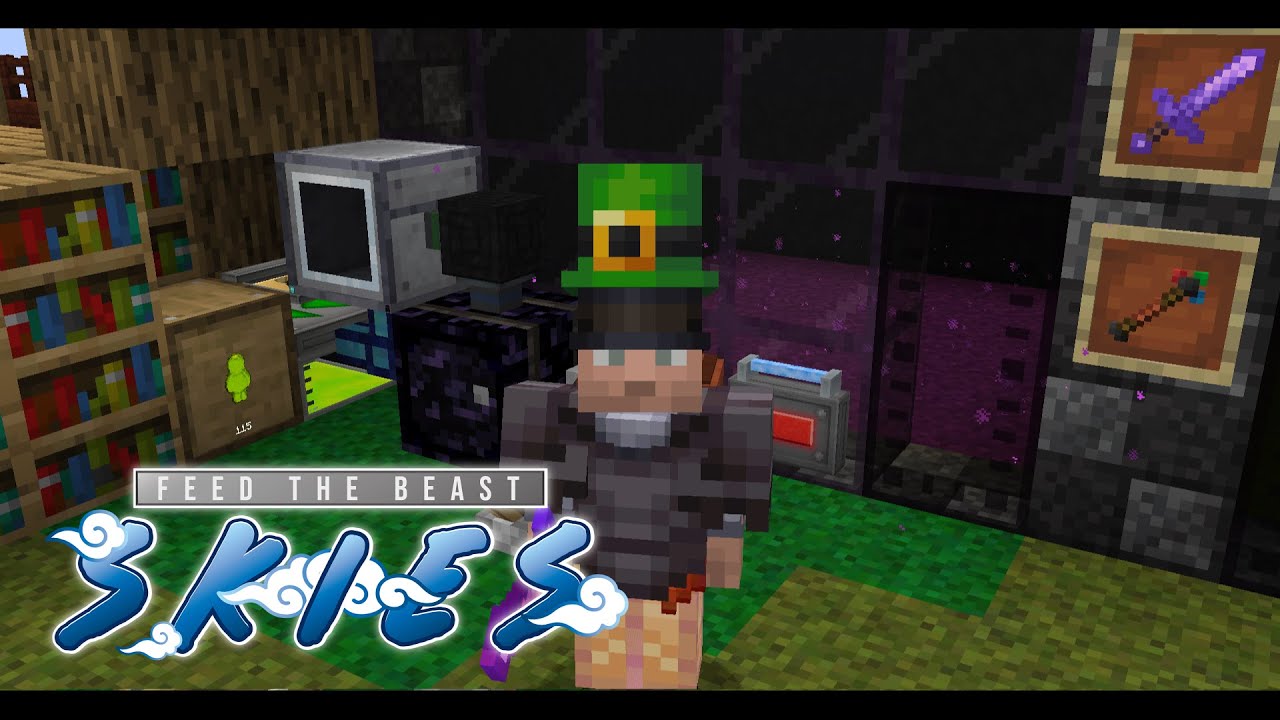 FTB Skies #3 - Mob farms, Sky and Nether villages
