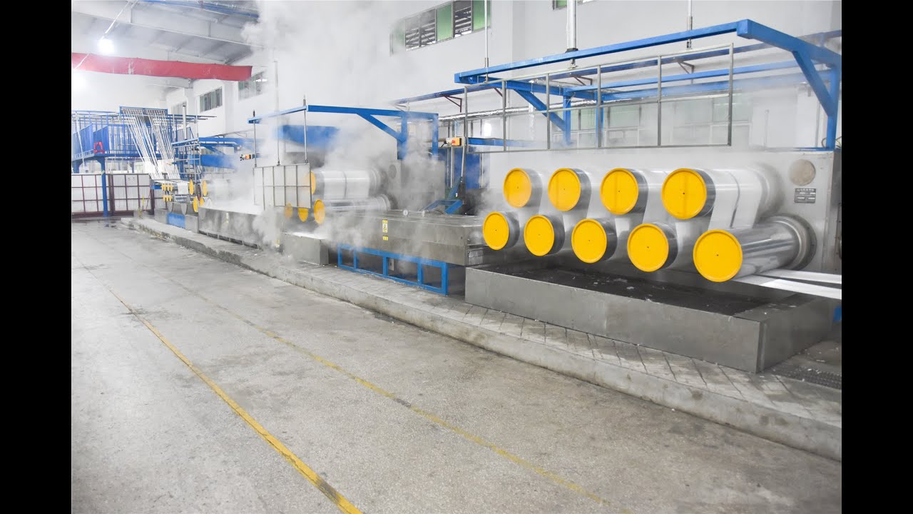 Processing introduction for PSF production line