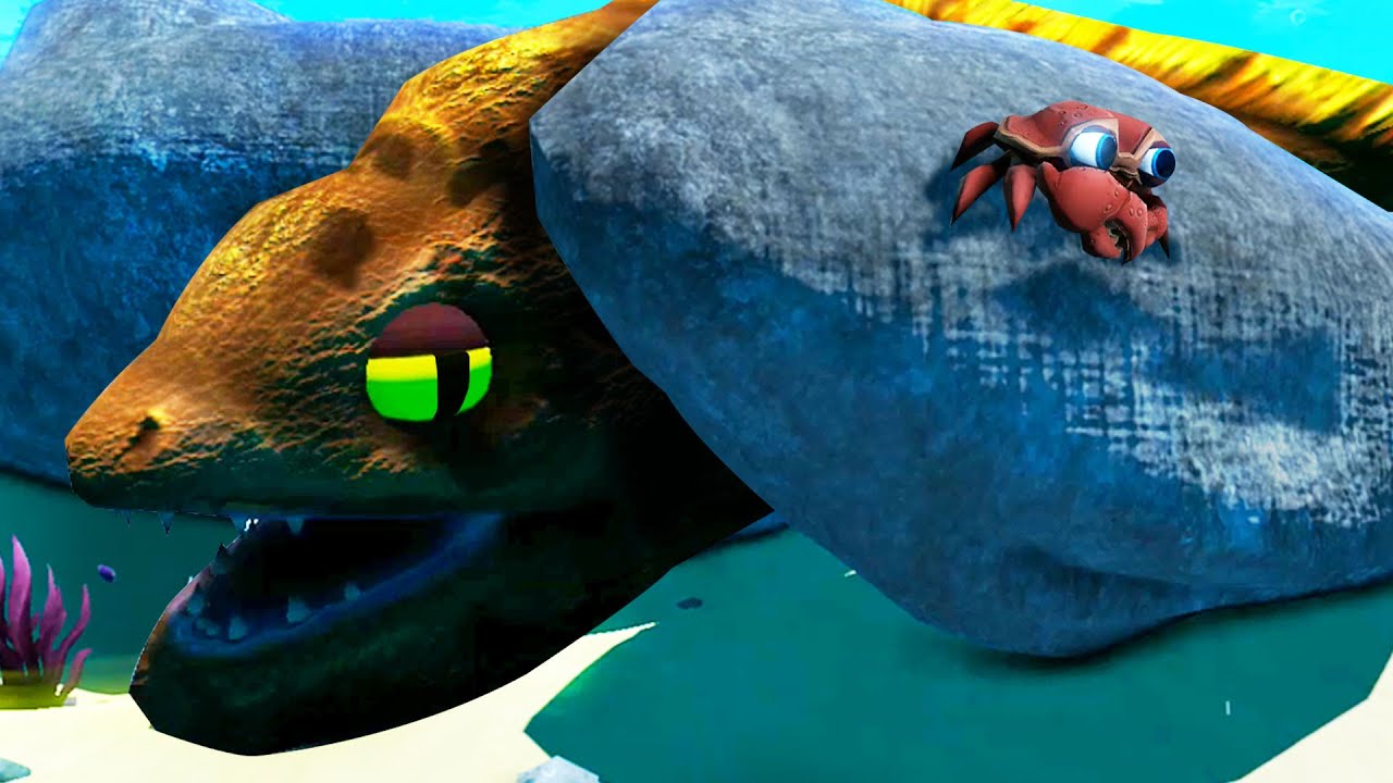 GIANT EEL SNEAK ATTACK - Feed and Grow Fish - Part 12 | Pungence
