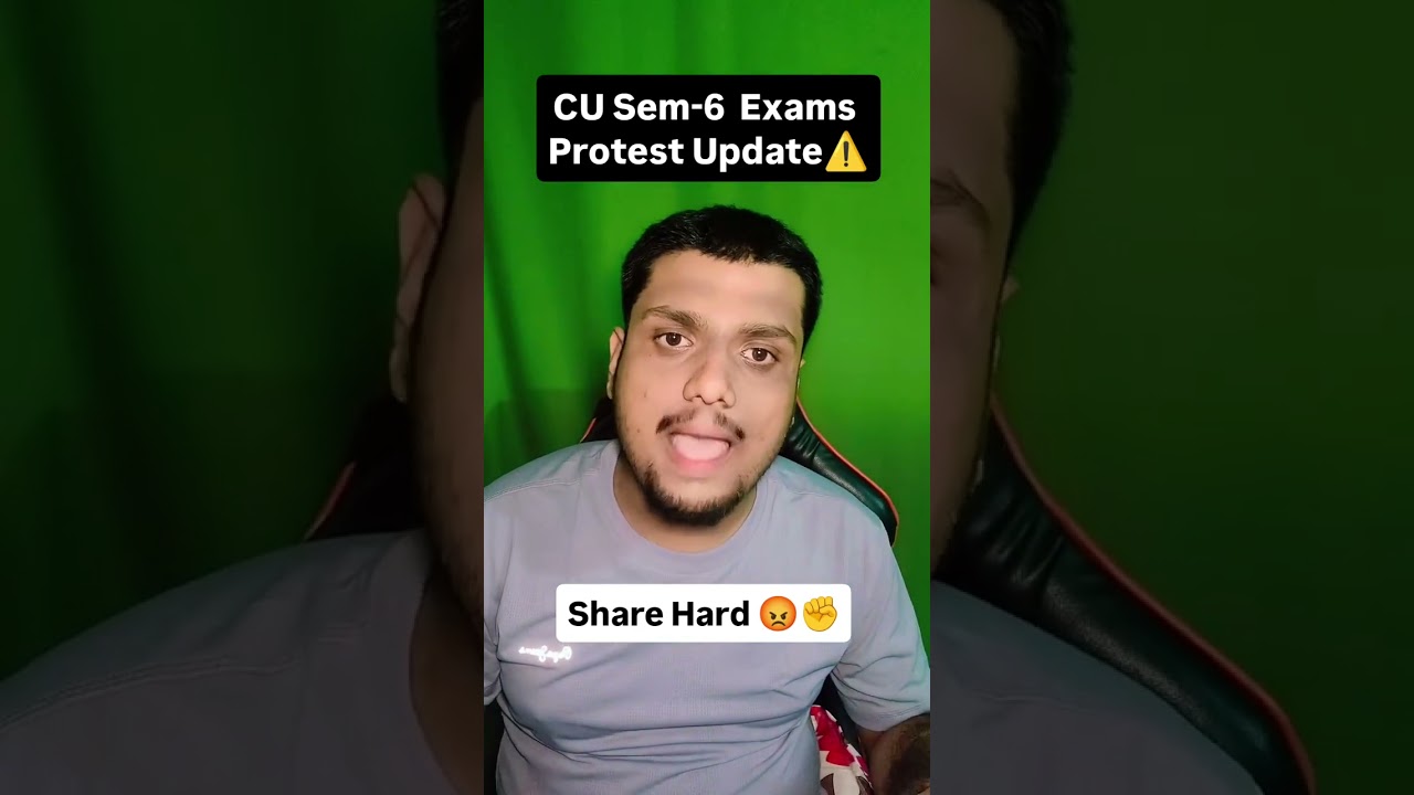 Cu Sem - 6 Exams Protest Update #calcuttauniversity #shorts #education #trending