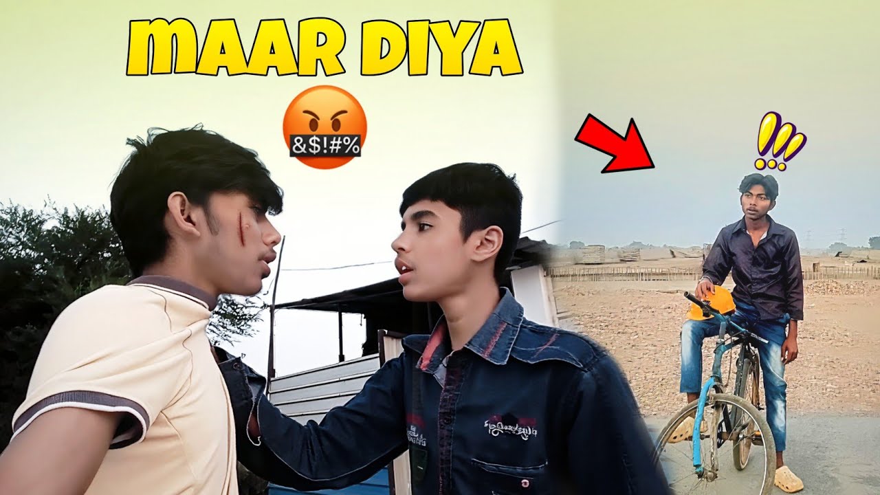 Aditya ganja pikar Maar Diya😰[PART-2] |mr_Z7_ Desi Cycle Riding !!