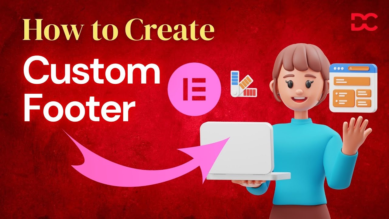 How to Create Custom Footer in WordPress using Elementor🔥