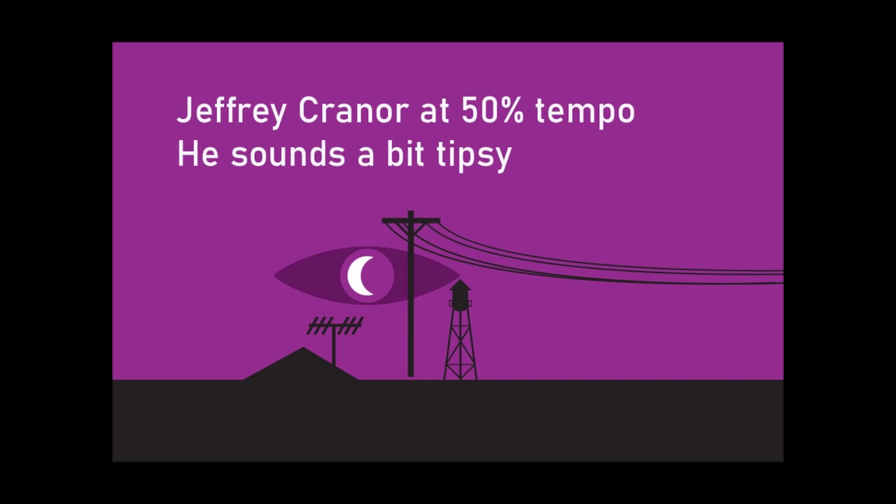 Jeffrey Cranor of Welcome to Night Vale...