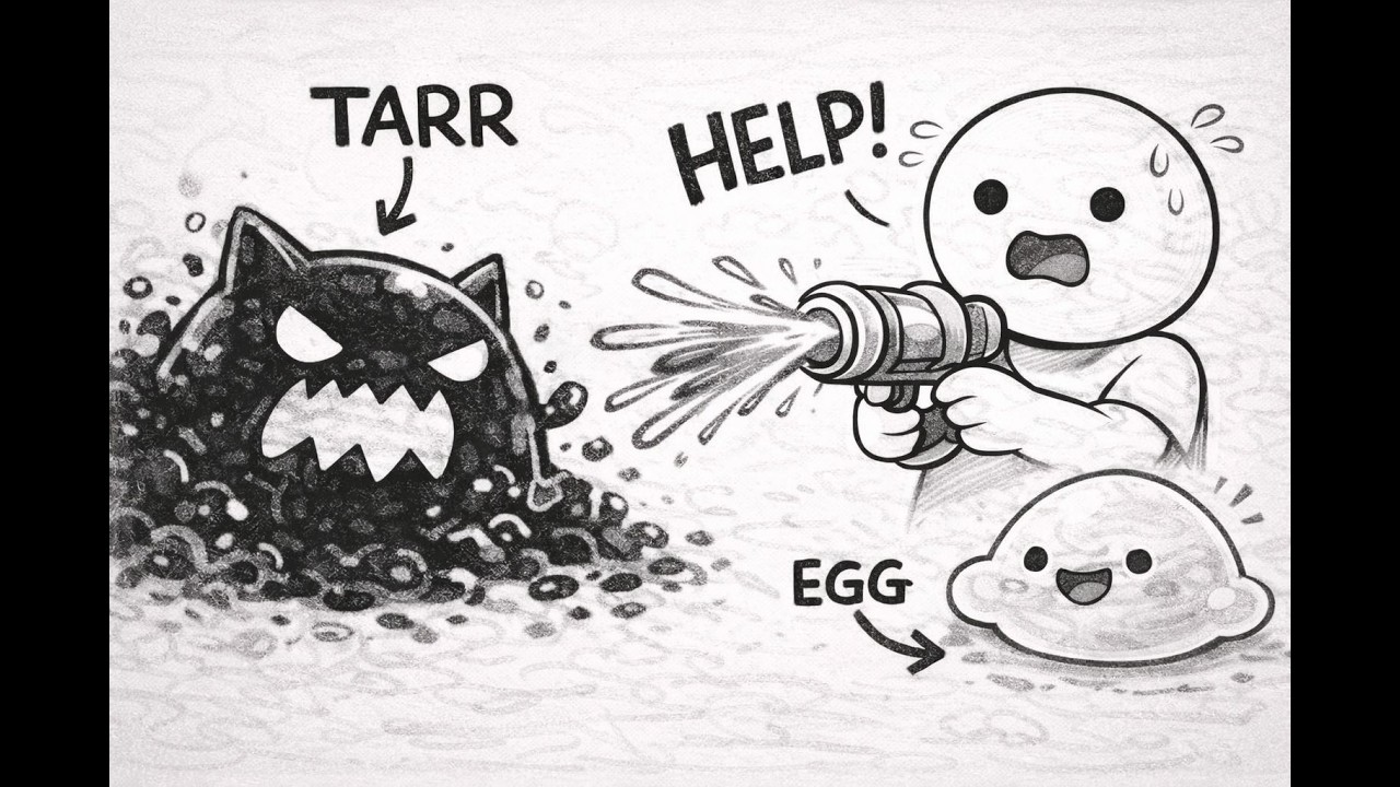 I Got Swarmed by Tarr… and Found an Egg Yolk Slime - Slime Rancher 2