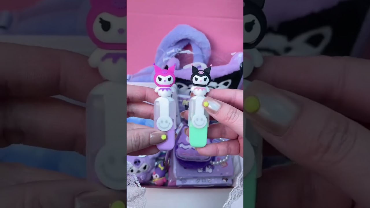 Packing Kuromi Orders ASMR 💜 | Aesthetic & Relaxing Sounds #asmr #viral 