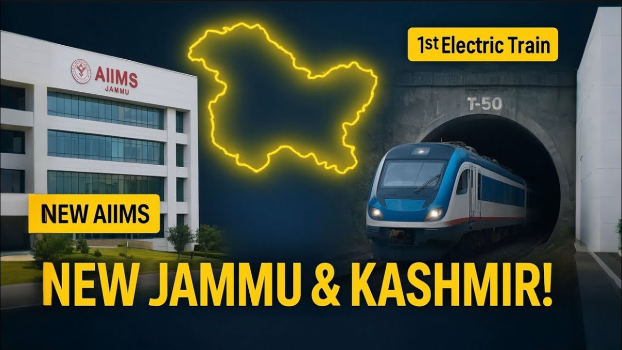 Jammu & Kashmir Is Transforming Fast: ₹32,000 Crore Projects Changing the Future
