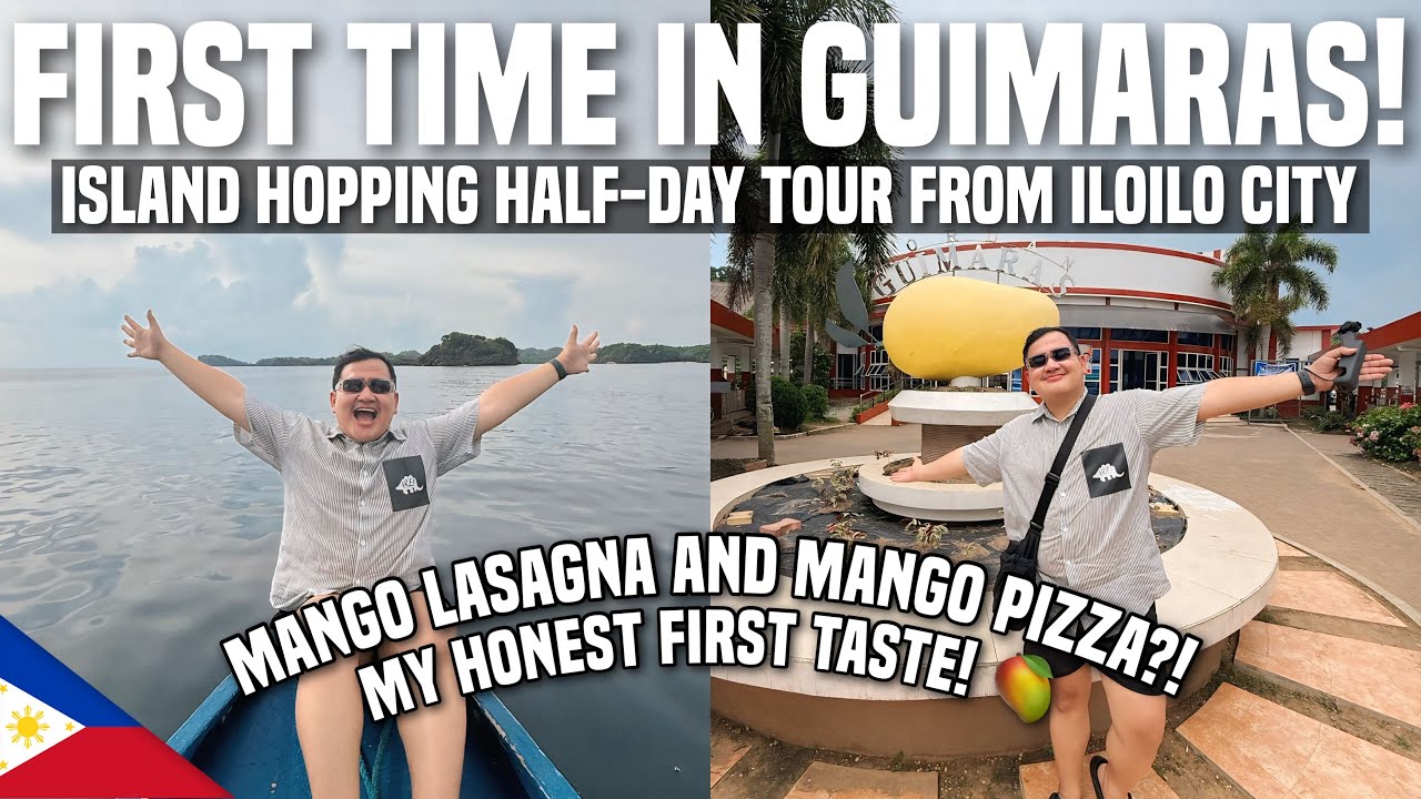 FIRST TIME in GUIMARAS: Island Hopping & Mango Products Taste Test! 🇵🇭 | Ivan de Guzman