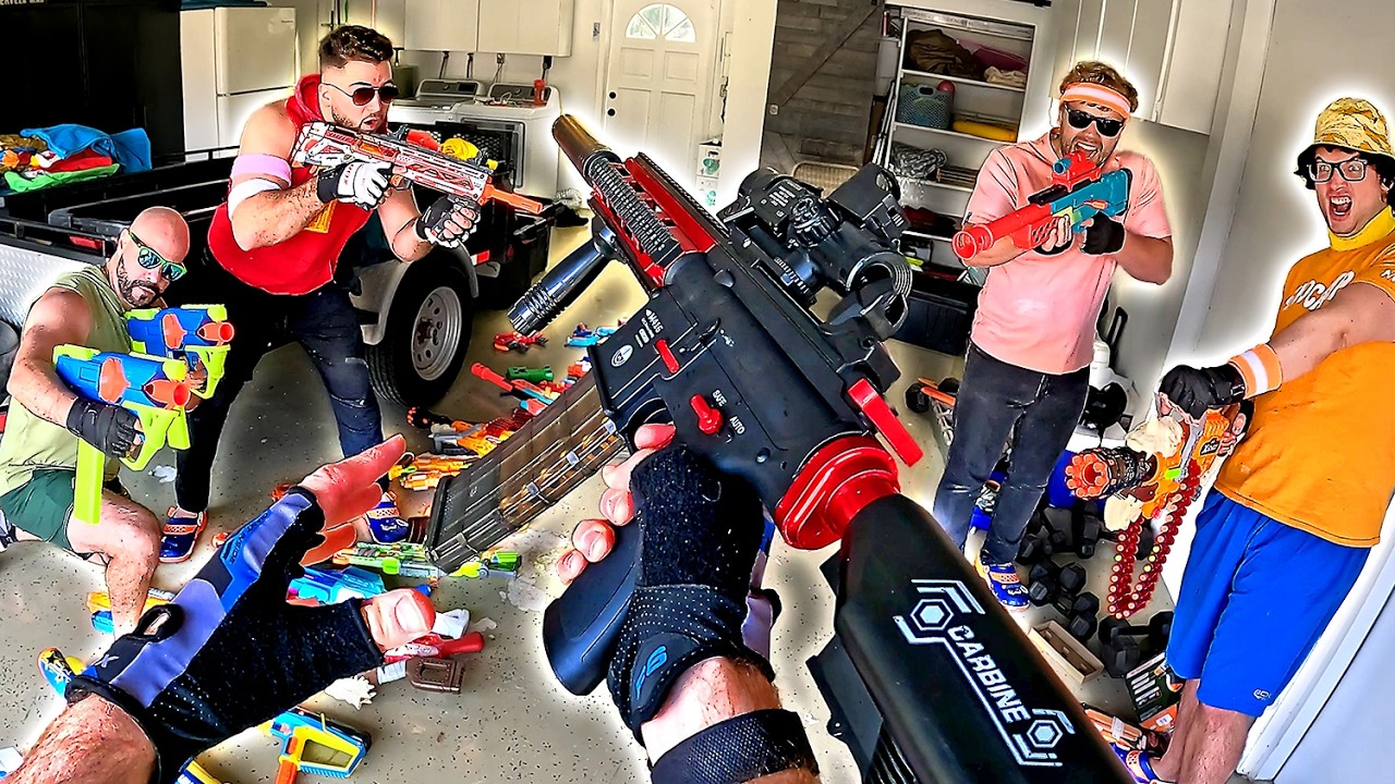 Оружие NERF для игры Nerf Gun Game 25.0!