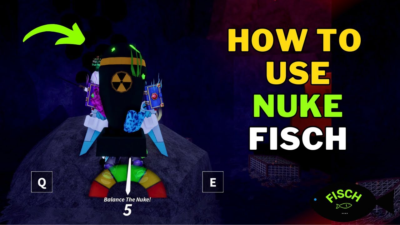 How To Use Nuke in Fisch | Fisch Nuke | Roblox