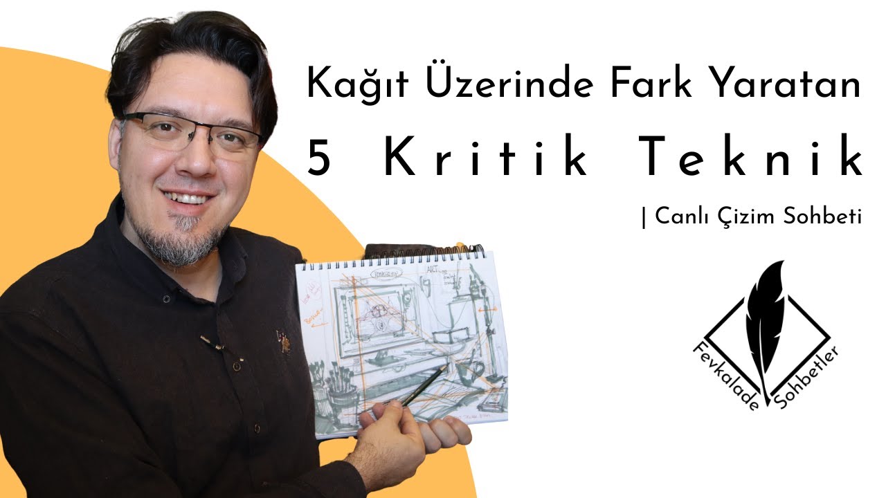 Kağıt Üzerinde Fark Yaratan 5 Kritik Teknik | Canlı Çizim Sohbeti 📱