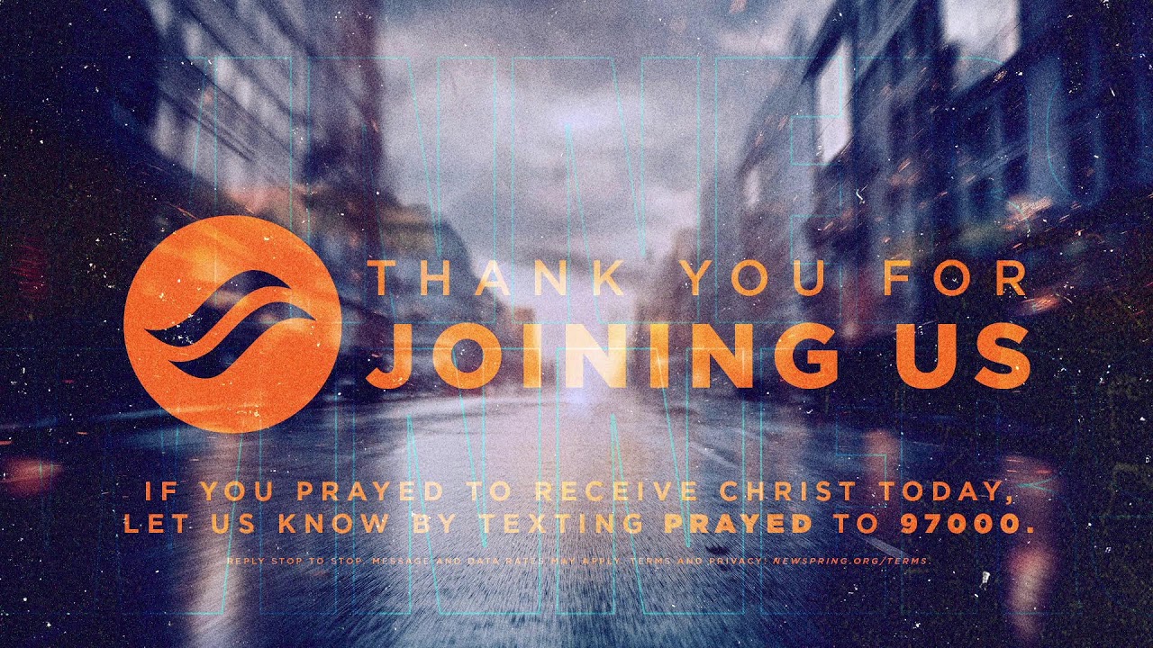 NewSpring Church Live | Saturday, 3 p.m.