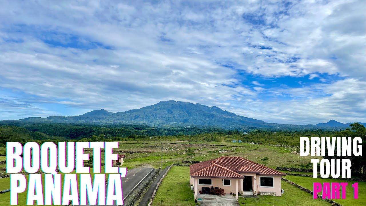 Part 1 | Beautiful Homes and Scenery 🏡| Driving Tour 🚘| Boquete, Panama 🇵🇦 #panamá #travelvlogs