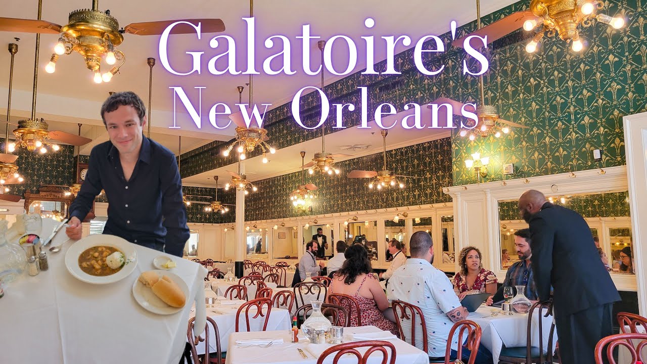 Пообедайте в Galatoire's. Знаменитый исторический креольский ресторан Нового Орлеана.
