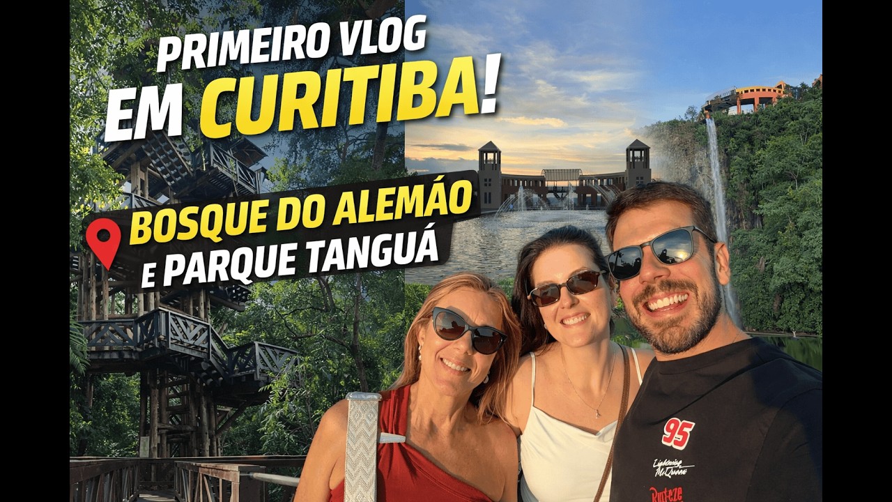 Explorando Curitiba: Bosque do Alemão e Parque Tanguá 🌎