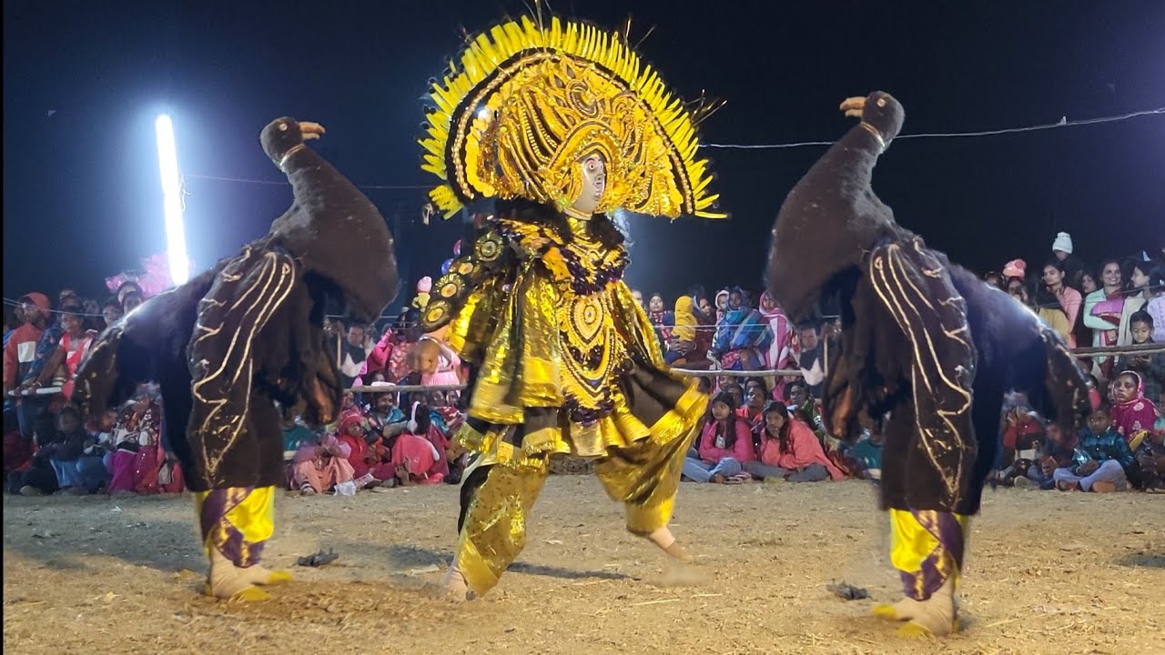 Binadhar kumar chhau nach | Purulia Chhau Nach | বীনাধর কুমার ছৌ নাচ | Cho Nach | 