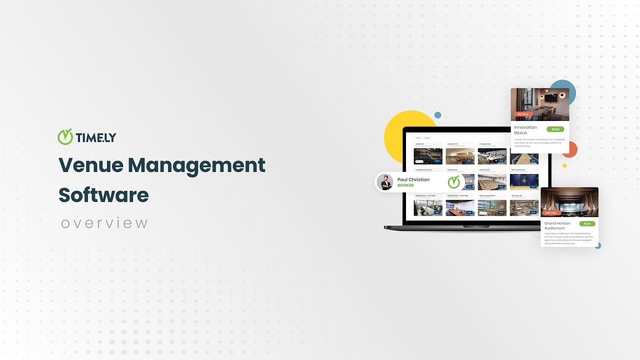 Venue Management Software Overview - Time.ly