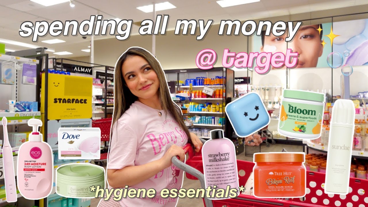 shopping for self care at target!!✨ restocking, hygiene essentials, new products + HAUL