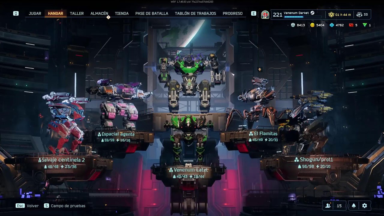 Yo soy el Venenum Darket... Titulo random, lo se | En Directo | War Robots Frontiers