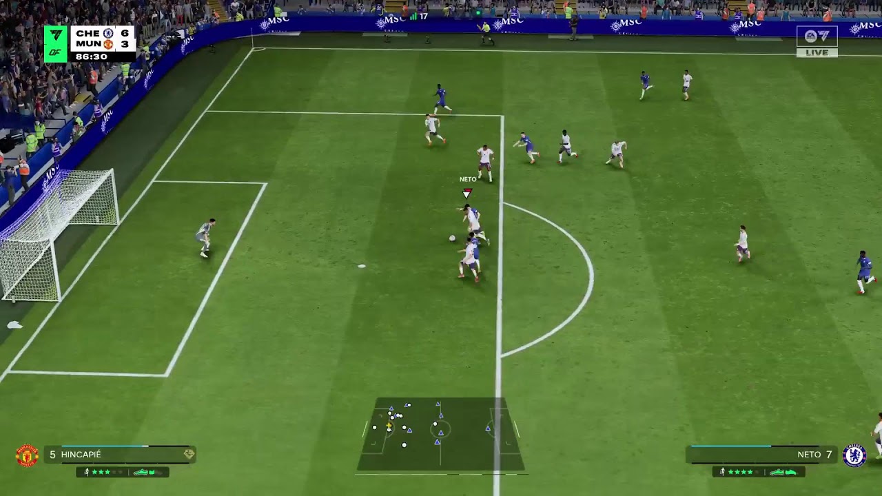 Chelsea vs Manchester United GW4